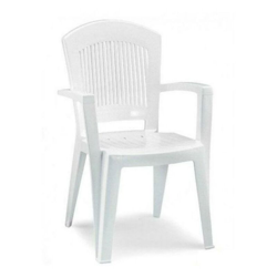 Poltrona da esterno in resina Super Elegant bianca Scab Design PZ 1 en oferta