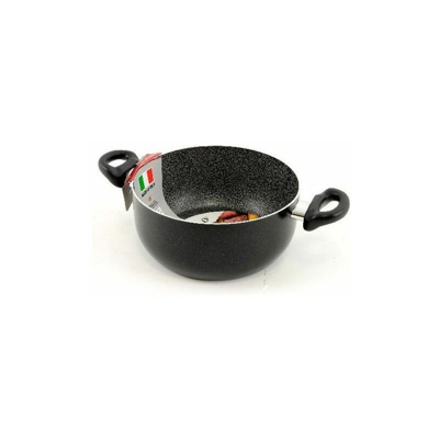 Casseruola in acciaio con 2 manici Vesuvio Diametro 22 cm