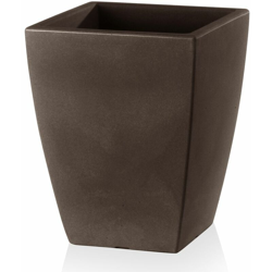 Vaso Quadro Veneto Essential in resina per fiori e piante da esterno e giardino. -40 cm / Bronzo en oferta
