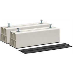 Arnocanali - Coppia di Staffe per climatizzatori da base con piedini portata 140kg en oferta