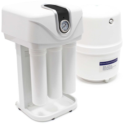 Wiltec - Osmosi inversa a 5 stadi 180l/giorno con pompa e manometro
