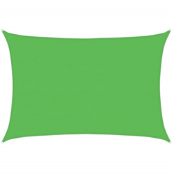 vidaXL Vela Parasole 160 g/m² Verde Chiaro 5x6 m in HDPE - Verde características