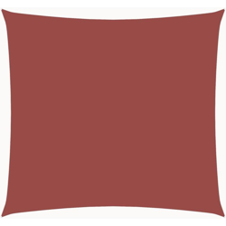 vidaXL Vela Parasole in Tela Oxford Quadrata 2x2 m Terracotta - Arancione características