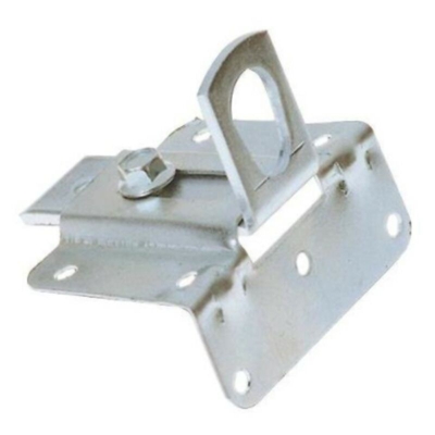 4 ATTACCHI REGOLABILI PER PENSILI IN ACCIAIO ZINCATO - 55 x 45 x 22 mm - Oreca