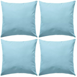 Asupermall - Cuscini da Esterno 4 pz 45x45 cm Celesti en oferta