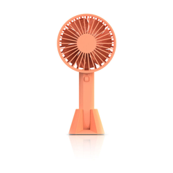 VH Desk Stand Ventilatore portatile Mini ventilatori portatili Batteria ricaricabile incorporata Porta USB Design Handy Fan per Smart Home,arancia precio