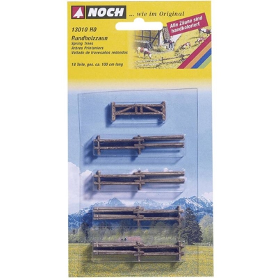 Recinzione con pali di legno Kit da montare 13010 H0 - Noch