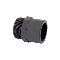 Cappuccio terminale ø 40/50 mm e filettato 1' 1/4 di pressione in PVC en oferta