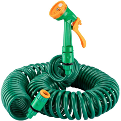 Pompa da giardino per annaffiare Tubo a spirale irrigazione 15 m precio