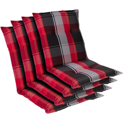 Prato, Imbottitura, Schienale Basso, Sedia da Giardino, Poliestere, 50x100x8cm