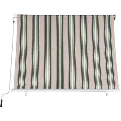 Tenda Da Sole A Caduta 300X250Cm Giallo/Beige