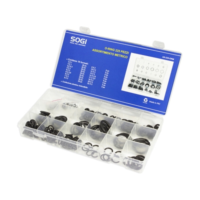 Assortimento Set Serie 225 Or Oring O-Ring Guarnizioni Metrici Sogi As-225-Orm