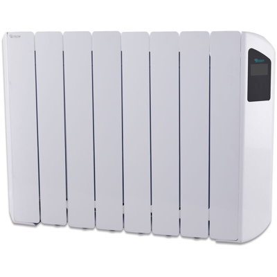 Farho - Riscaldamento Elettrico a Basso Consumo Victoria 1330W (8) • Termosifone Elettrico con Cronotermo