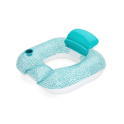 Poltrona gonfiabile galleggiante FLIP PILLOW porta bibita piscina Bestway 43097