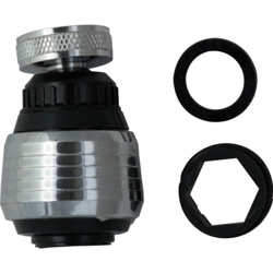 Rompigetto con ghiera e snodo cromato cf. blister - Maurer en oferta