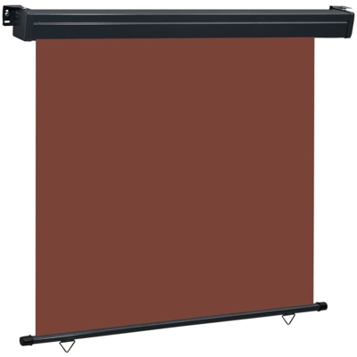YOUTHUP Tenda Laterale per Terrazzo 160x250 cm Marrone - Marrone