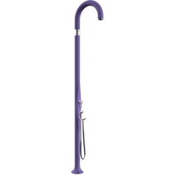 Doccia e Doccino Mobile Funny Yin Viola cm 17x17x232 CV-T145/4005 - Arkema Design-prodotto Made In Italy en oferta