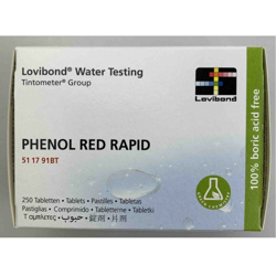 Pastiglie phenol red per TEST KIT MANUALE conf.250pz. características