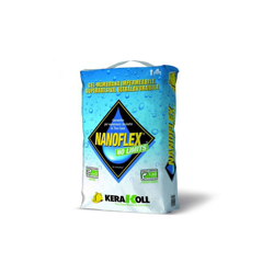 NANOFLEX NO LIMITS KG.20 GUAINA MEMBRANA IMPERMEABILE MONOCOMPONENTE - Kerakoll en oferta