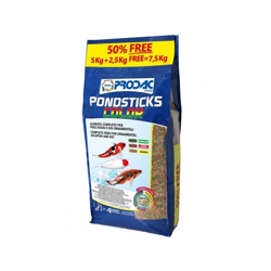 Mangime Per Carpe Koi Pesci Rossi Pesci Da Laghetto Prodac Pondstick 42 Lt en oferta