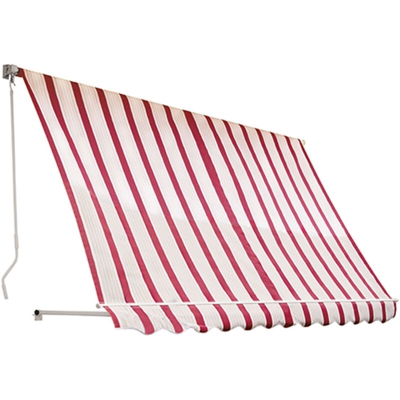 TENDA DA SOLE A CADUTA cm.400 x H.300 - verde/bianco