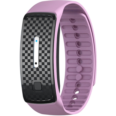 M30 intelligenti ultrasonica della zanzara braccialetto repellente sport rosa