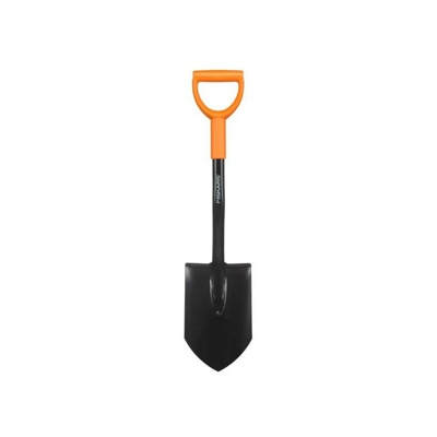Fiskars 1014809 pala e paletta da giardiniere Cazzuola da giardino Plastica, Acciaio Nero, Arancione