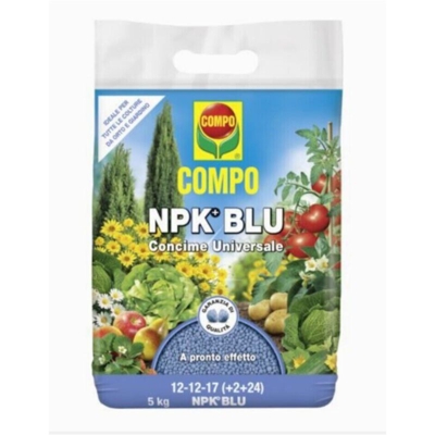 CONCIME UNIVERSALE GRANULARE PER TUTTE LE COLTURE ORTO E GIARDINO (34247V) 5 (29693) - Compo