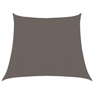 vidaXL Vela Parasole 160 g/m² Antracite 3/4x3 m in HDPE - Antracite