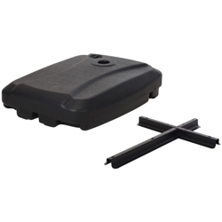 ProGarden Base per Ombrellone Riempibile 80x60x15 cm - Antracite en oferta