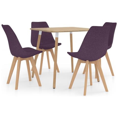 Set Da Pranzo 5 Pz Viola