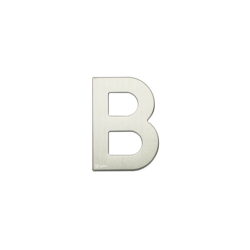 Porta lettera B in acciaio inossidabile con adesivo 003302621 - GSC características