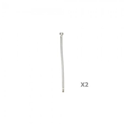 Maurer - Tubo femmina 3/8 inossidabile - 3/8 400 mm femmina. 2 pezzi en oferta