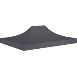 Tetto per Tendone per Feste 4x3 m Antracite 270 g/m² - Antracite - Vidaxl en oferta