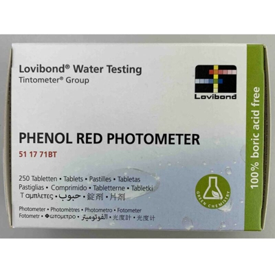 Astralpool - Pastiglie phenol red per FOTOMETRO ELETTRONICO conf.250pz.