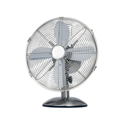 Tradeshop - VENTILATORE DA TAVOLO 3 PALE DIAMETRO 40 CM 3 VELOCITA' BASE TONDA GRIGLIA RAGGI en oferta