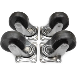"elektro - Set 4 ruote nere da 50 mm EDM 85964 precio