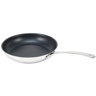 Beka 13517294 - Padella antiaderente in acciaio INOX "Belvia", 28 cm