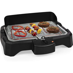 Tristar BQ-2824 BBQ Barbecue Elettrico da Tavolo 2000 W Nero Bistecchiera Grill en oferta