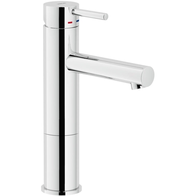 Nobili Rubinetteria Live 458/2 Miscelat. Lavabo Alto H.230 Con Scarico Push Cromo