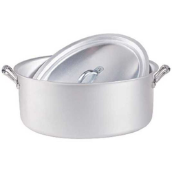 Casseruola ovale Alluminio con coperchio cm.28 - Agnelli precio