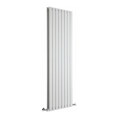 Hudson Reed Delta Radiatore Termoarredo di Design Verticale Moderno - Termosifone con Finitura Bianca - Pannelli Piatti - 1600 x 560mm - 1764 Watt