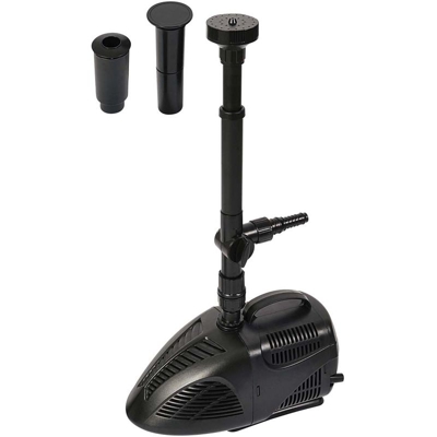 serie 2000 pompa laghetto 2000 lt/h con giochi e regolatore di portata - Verdemax