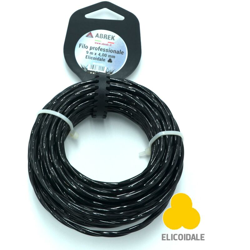 D. 3,5 Mm X 12 Mt Elicoidale Filo Decespugliatore Silenziato Testina Giardino en oferta