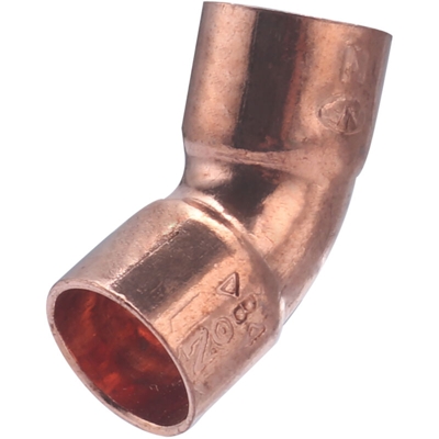 Noyon&thiebault - Raccordo a gomito in rame a saldare, 45°, doppio femmina, uguale, ø12