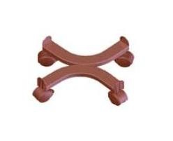 Carrello porta piante circolare