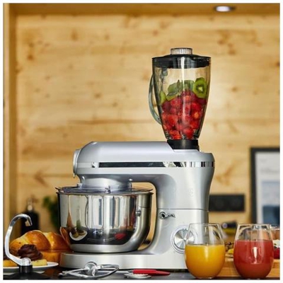 Frullatore Multifunzione Bat-1518bm Per Robot Da Cucina - 1500w - Ciotola 5,5l - Viper Pro - Grigio Acciaio