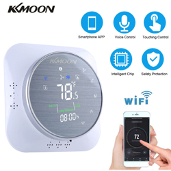 Asupermall - KKmoon BHP-6000 termostato pompa (banda WIFI alluminio spazzolato) puo controllare il riscaldamento / raffreddamento supporta lo schermo precio