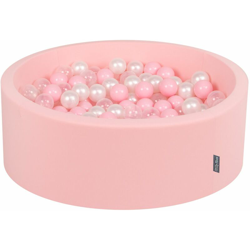 90X30cm/300 Palline ? 7CM Piscina Di Palline Colorate Per Bambini Tondo Fabbricato In EU, Rosa: Rosa Ch/Perla/Trasparente - rosa: rosa características