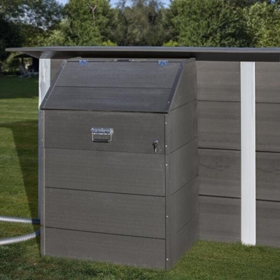 GRÉ - Locale tecnico per piscine in composito H 89 cm